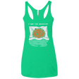 T-Shirts Envy / X-Small I see the monster Women's Triblend Racerback Tank