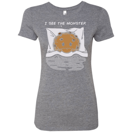 T-Shirts Premium Heather / Small I see the monster Women's Triblend T-Shirt