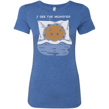 T-Shirts Vintage Royal / Small I see the monster Women's Triblend T-Shirt