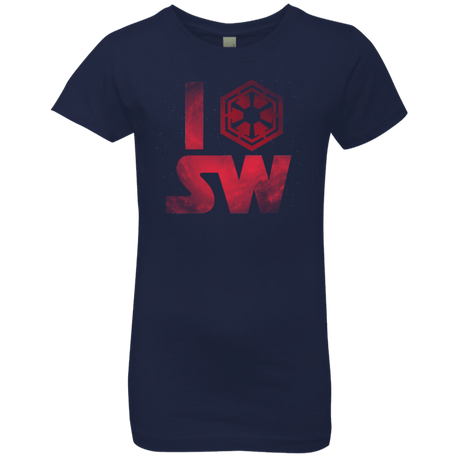 T-Shirts Midnight Navy / YXS I Sith SW Girls Premium T-Shirt