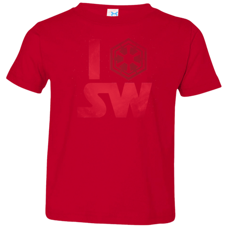 T-Shirts Red / 2T I Sith SW Toddler Premium T-Shirt