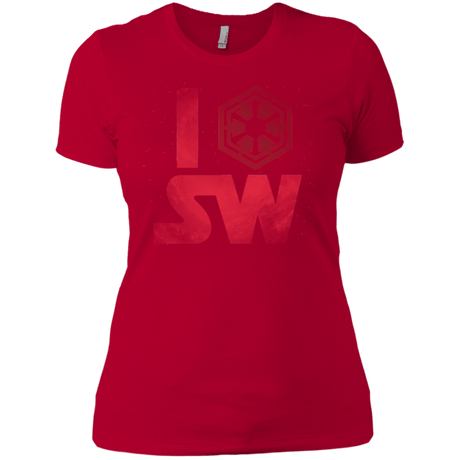 T-Shirts Red / X-Small I Sith SW Women's Premium T-Shirt