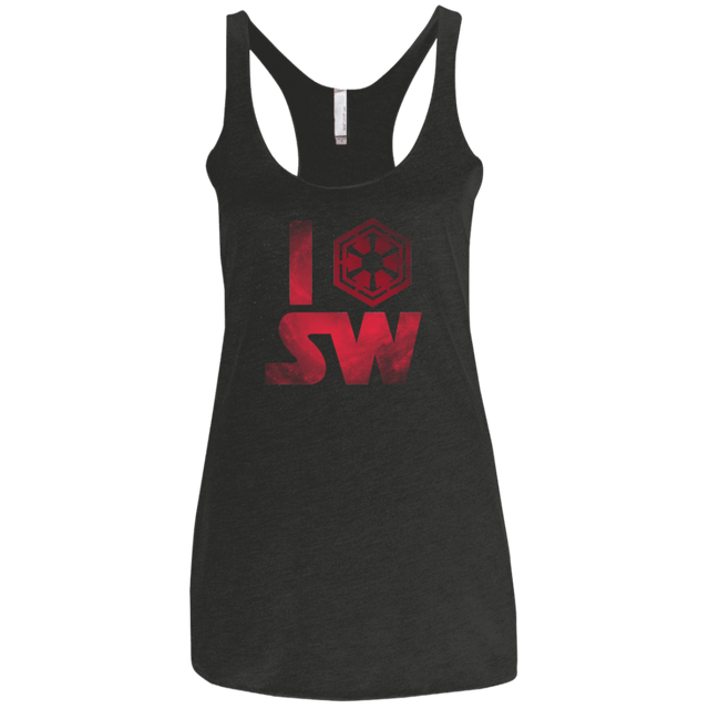 T-Shirts Vintage Black / X-Small I Sith SW Women's Triblend Racerback Tank