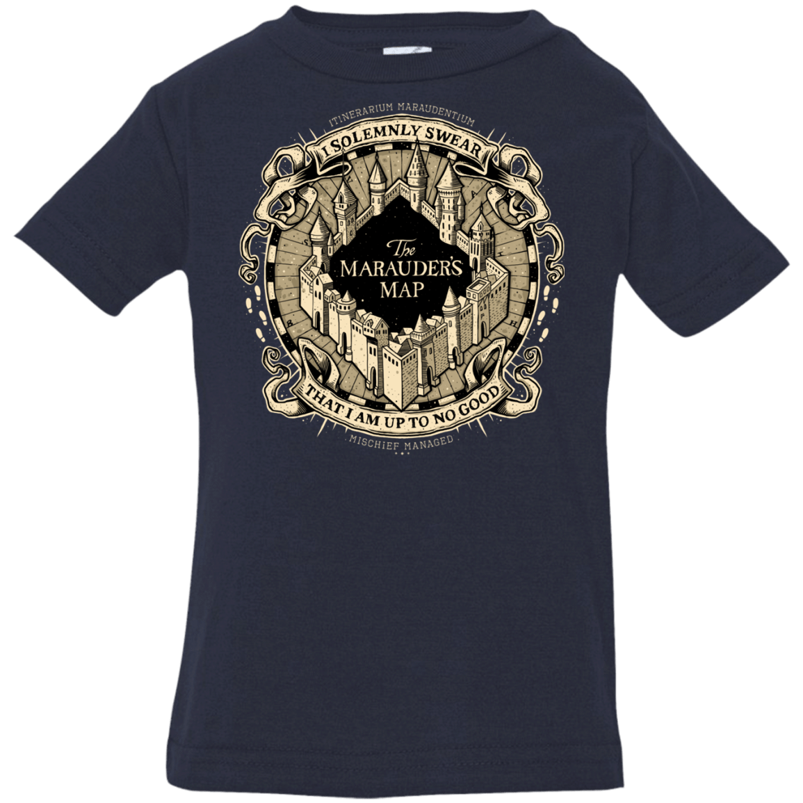 T-Shirts Navy / 6 Months I Solemnly Swear Infant Premium T-Shirt