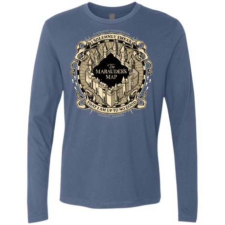 T-Shirts Indigo / Small I Solemnly Swear Men's Premium Long Sleeve