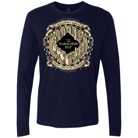 T-Shirts Midnight Navy / Small I Solemnly Swear Men's Premium Long Sleeve