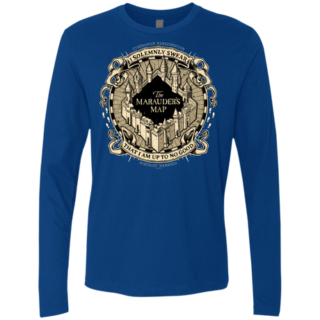 T-Shirts Royal / Small I Solemnly Swear Men's Premium Long Sleeve
