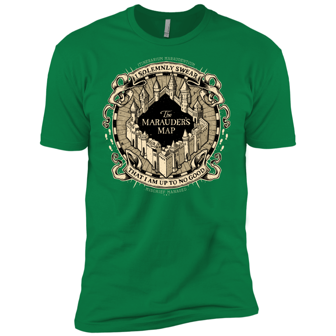 T-Shirts Kelly Green / X-Small I Solemnly Swear Men's Premium T-Shirt