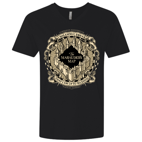 T-Shirts Black / X-Small I Solemnly Swear Men's Premium V-Neck