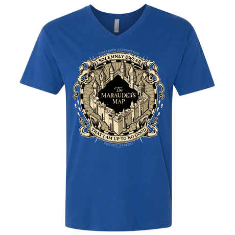 T-Shirts Royal / X-Small I Solemnly Swear Men's Premium V-Neck