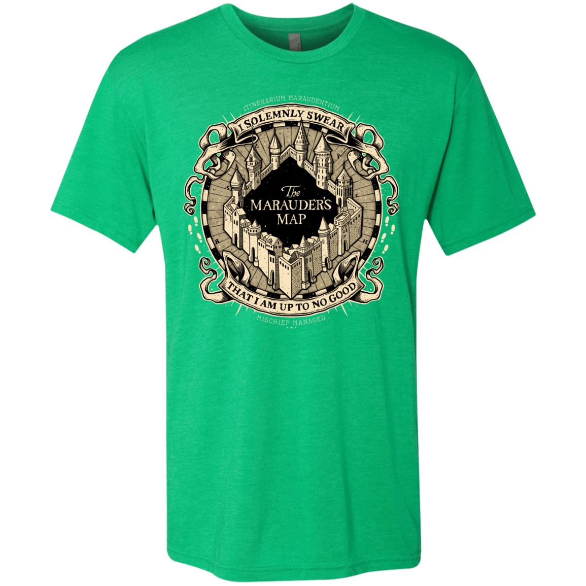 T-Shirts Envy / Small I Solemnly Swear Men's Triblend T-Shirt