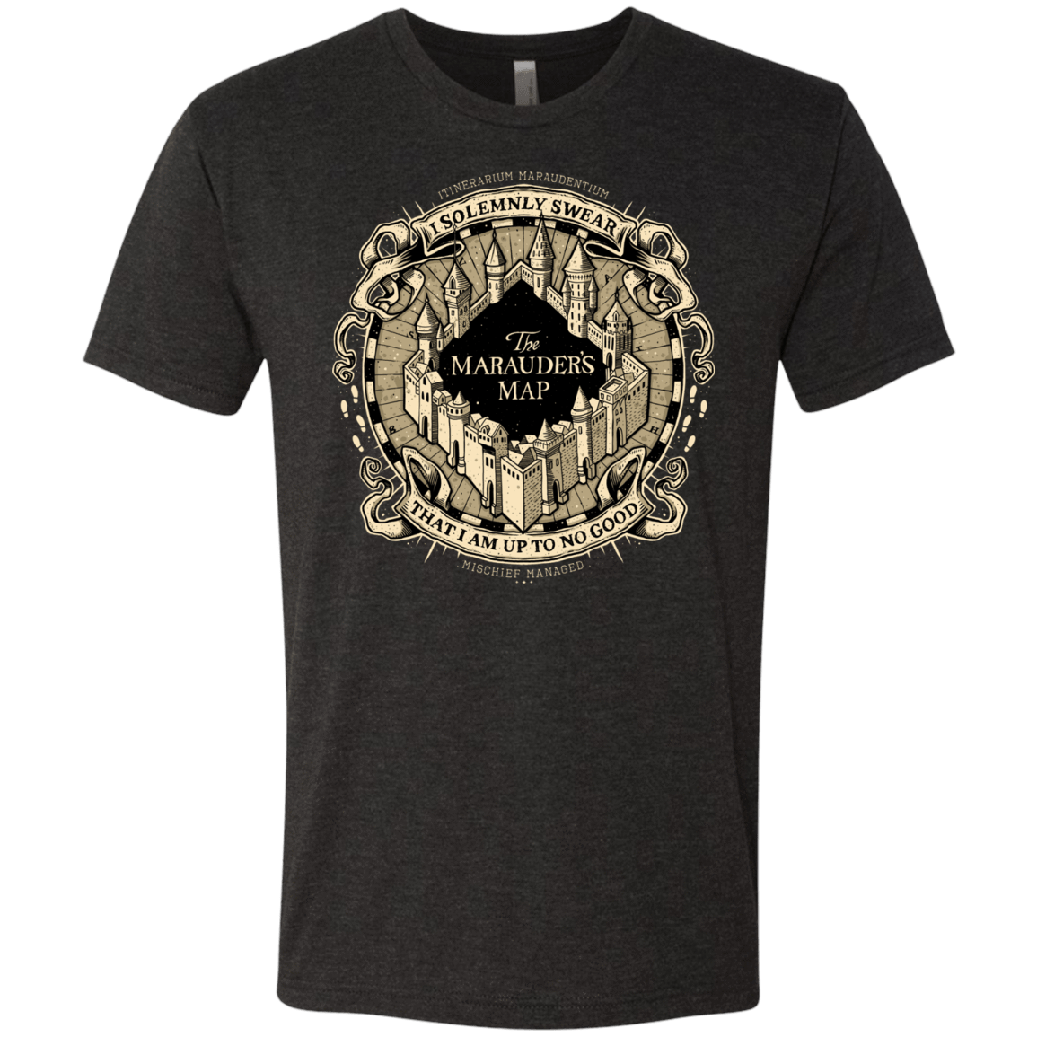 T-Shirts Vintage Black / Small I Solemnly Swear Men's Triblend T-Shirt