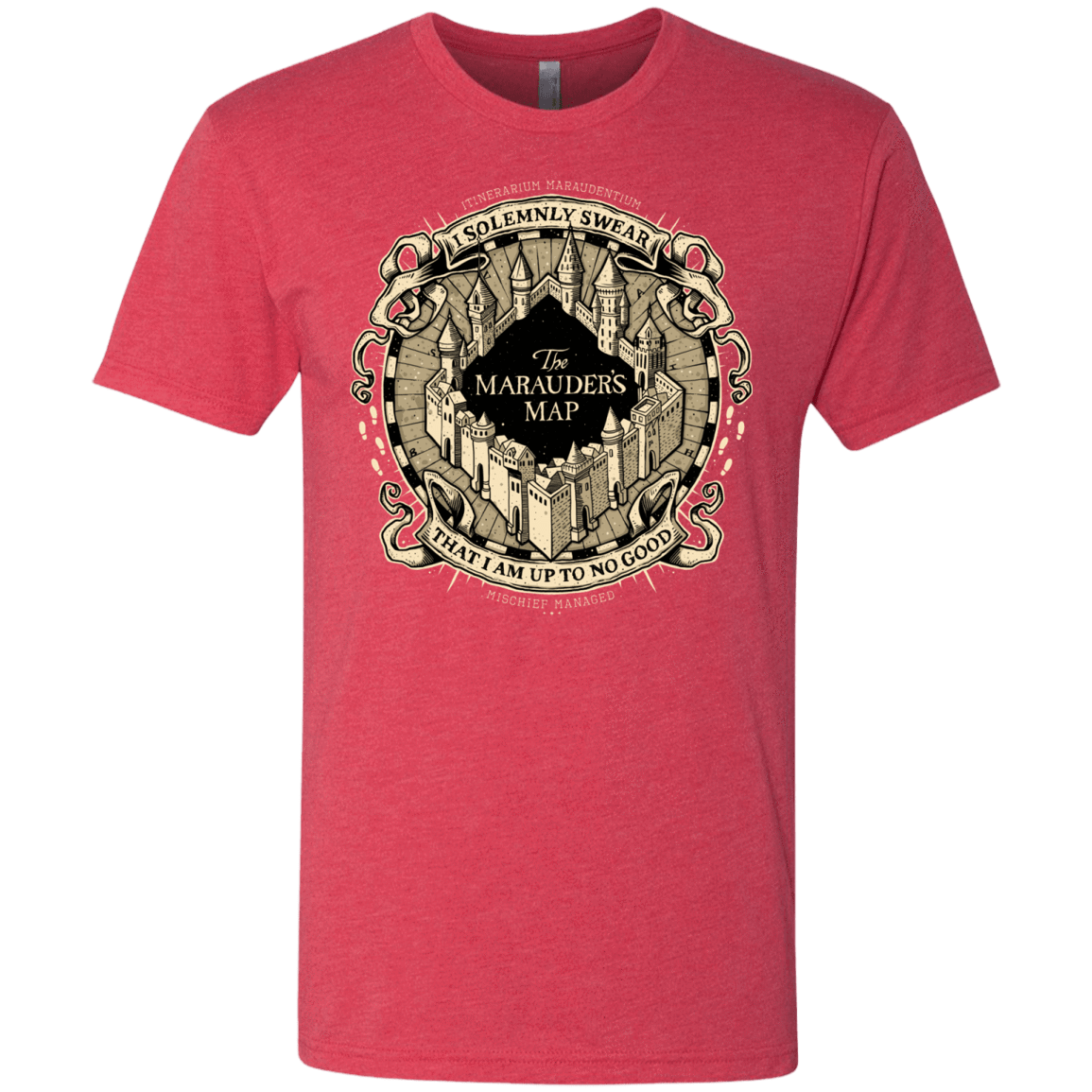 T-Shirts Vintage Red / Small I Solemnly Swear Men's Triblend T-Shirt