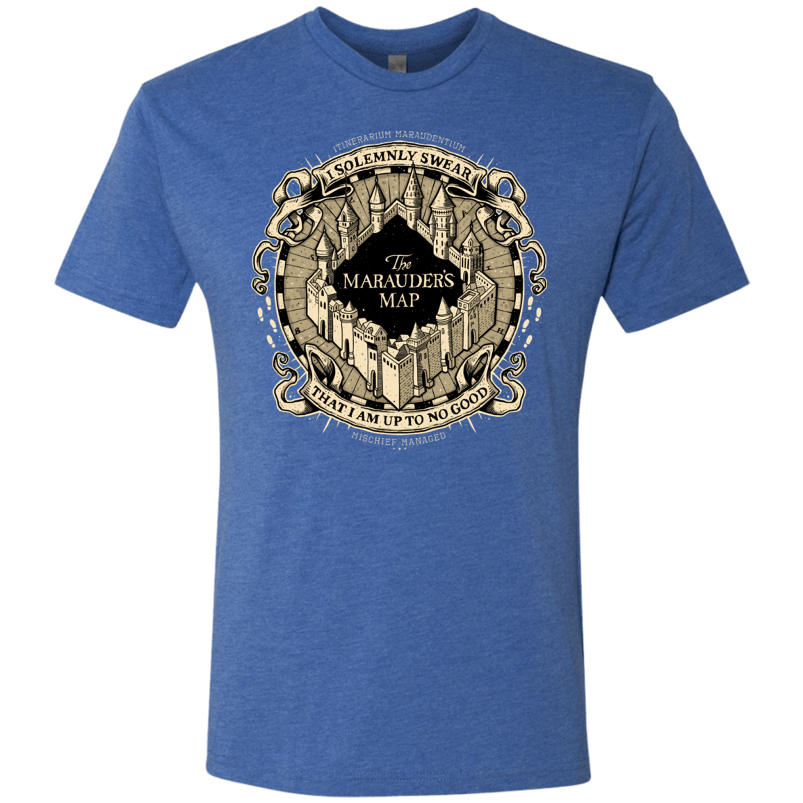 T-Shirts Vintage Royal / Small I Solemnly Swear Men's Triblend T-Shirt