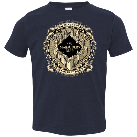 T-Shirts Navy / 2T I Solemnly Swear Toddler Premium T-Shirt