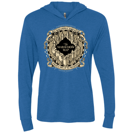 T-Shirts Vintage Royal / X-Small I Solemnly Swear Triblend Long Sleeve Hoodie Tee