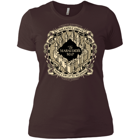 T-Shirts Dark Chocolate / X-Small I Solemnly Swear Women's Premium T-Shirt