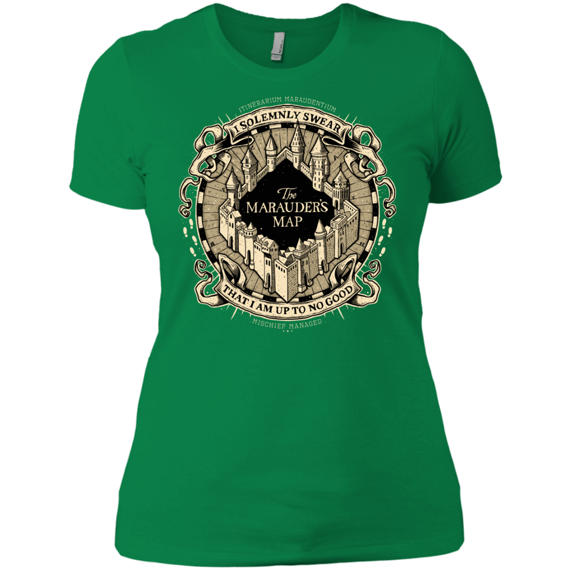 T-Shirts Kelly Green / X-Small I Solemnly Swear Women's Premium T-Shirt