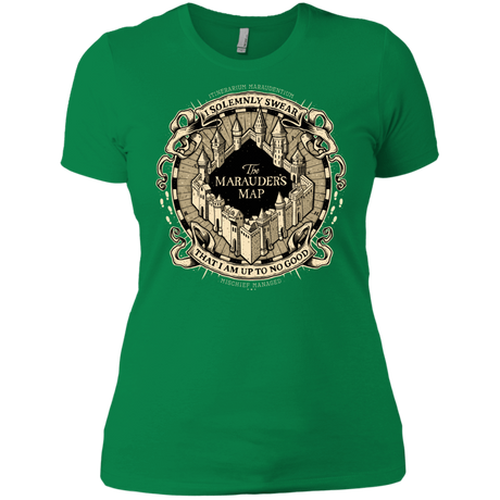 T-Shirts Kelly Green / X-Small I Solemnly Swear Women's Premium T-Shirt