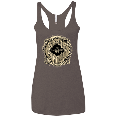 T-Shirts Macchiato / X-Small I Solemnly Swear Women's Triblend Racerback Tank