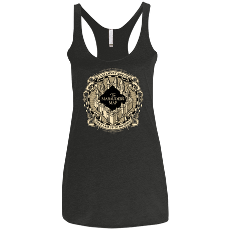 T-Shirts Vintage Black / X-Small I Solemnly Swear Women's Triblend Racerback Tank