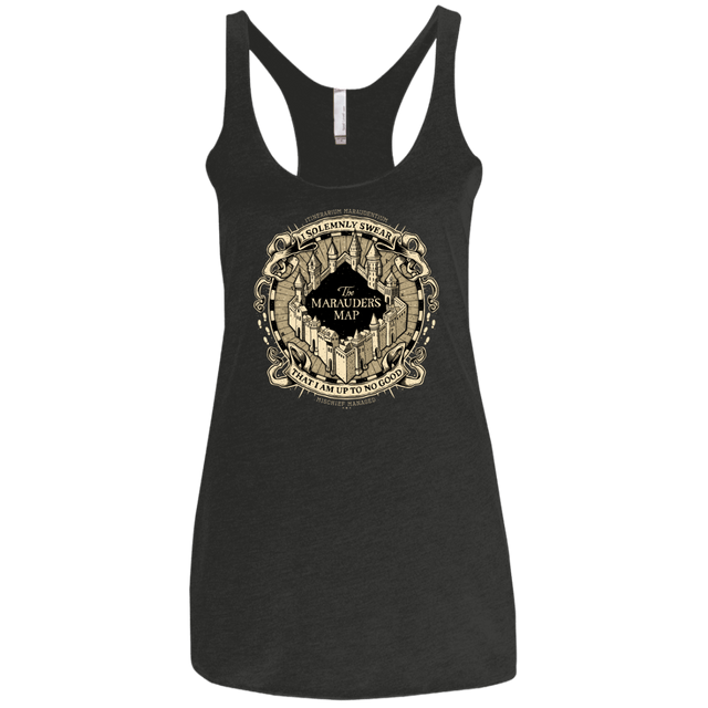 T-Shirts Vintage Black / X-Small I Solemnly Swear Women's Triblend Racerback Tank