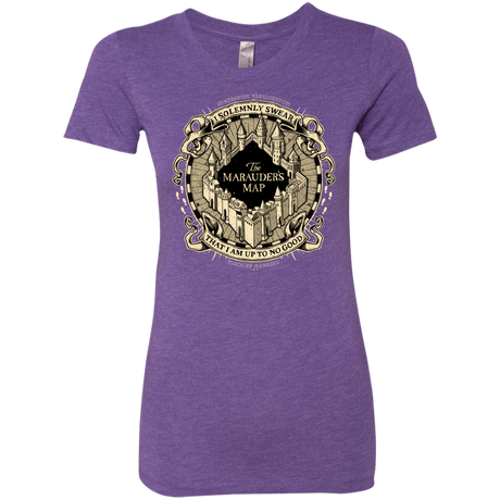 T-Shirts Purple Rush / Small I Solemnly Swear Women's Triblend T-Shirt