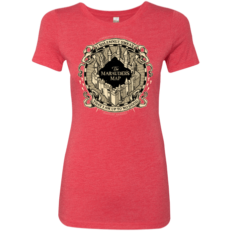 T-Shirts Vintage Red / Small I Solemnly Swear Women's Triblend T-Shirt