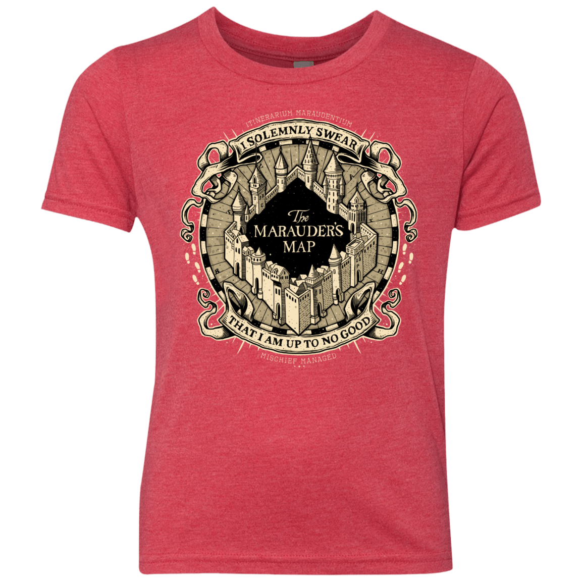 T-Shirts Vintage Red / YXS I Solemnly Swear Youth Triblend T-Shirt