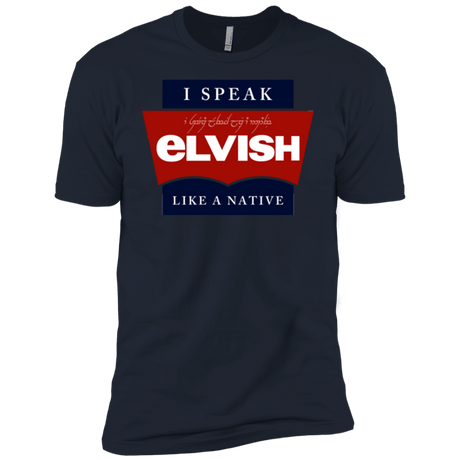 T-Shirts Midnight Navy / YXS I speak elvish Boys Premium T-Shirt