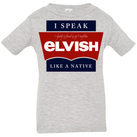 T-Shirts Heather / 6 Months I speak elvish Infant PremiumT-Shirt