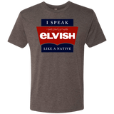T-Shirts Macchiato / Small I speak elvish Men's Triblend T-Shirt