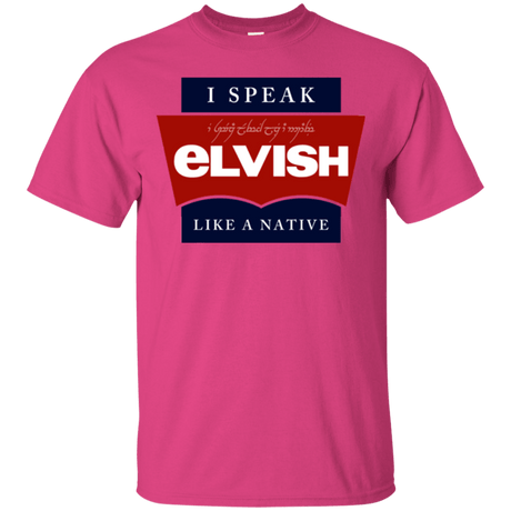 T-Shirts Heliconia / Small I speak elvish T-Shirt