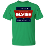 T-Shirts Irish Green / Small I speak elvish T-Shirt
