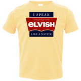 T-Shirts Butter / 2T I speak elvish Toddler Premium T-Shirt