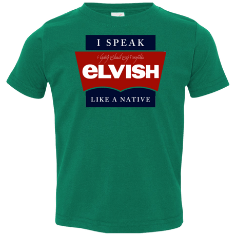 T-Shirts Kelly / 2T I speak elvish Toddler Premium T-Shirt
