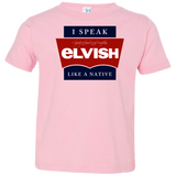 T-Shirts Pink / 2T I speak elvish Toddler Premium T-Shirt