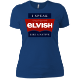 T-Shirts Royal / X-Small I speak elvish Women's Premium T-Shirt