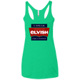 T-Shirts Envy / X-Small I speak elvish Women's Triblend Racerback Tank