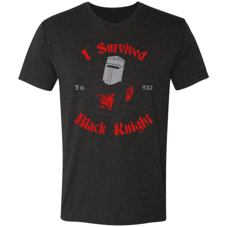 T-Shirts Vintage Black / S I Survived Black Knight Men's Triblend T-Shirt