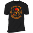 T-Shirts Black / X-Small I Survived Coronapocalypse Men's Premium T-Shirt