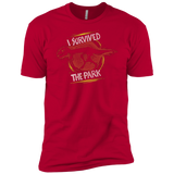 T-Shirts Red / YXS I SURVIVED THE PARK Boys Premium T-Shirt