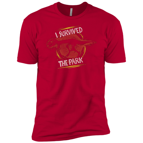T-Shirts Red / YXS I SURVIVED THE PARK Boys Premium T-Shirt