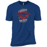 T-Shirts Royal / YXS I SURVIVED THE PARK Boys Premium T-Shirt