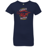 T-Shirts Midnight Navy / YXS I SURVIVED THE PARK Girls Premium T-Shirt