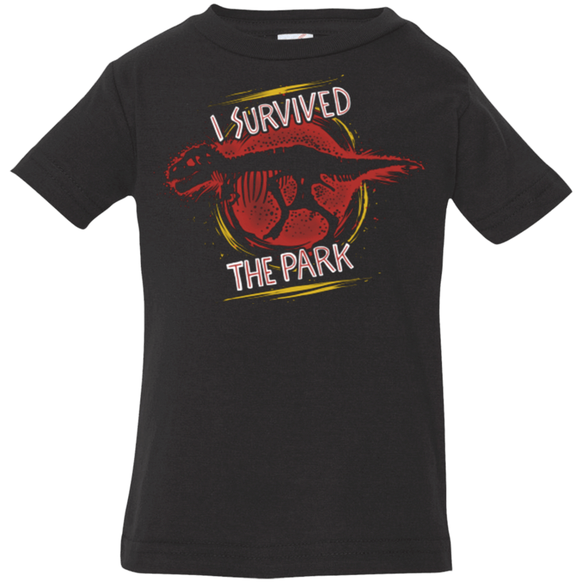 T-Shirts Black / 6 Months I SURVIVED THE PARK Infant Premium T-Shirt