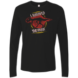 T-Shirts Black / Small I SURVIVED THE PARK Men's Premium Long Sleeve