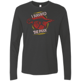 T-Shirts Heavy Metal / Small I SURVIVED THE PARK Men's Premium Long Sleeve