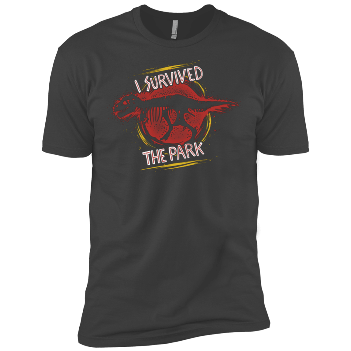 T-Shirts Heavy Metal / X-Small I SURVIVED THE PARK Men's Premium T-Shirt