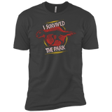 T-Shirts Heavy Metal / X-Small I SURVIVED THE PARK Men's Premium T-Shirt